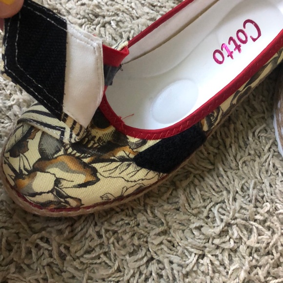 Cotto 7.5 38 Italian Flats Handmade Italy NWOT - Picture 8 of 8